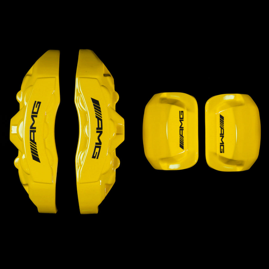 Brake Caliper Covers for Mercedes-Benz G63 2008-2018 – AMG Style in Yellow Color – Set of 4 + Warranty