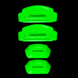 Brake Caliper Covers for Dodge Durango 2014-2022 in Green Color – Set of 4 + Warranty