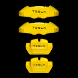 Brake Caliper Covers for Tesla Model 3 2017-2023 in Yellow Color – Set of 4 + Warranty