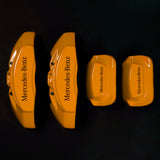 Custom Brake Caliper Covers for Mercedes-Benz in Orange Color – Set of 4 + Warranty