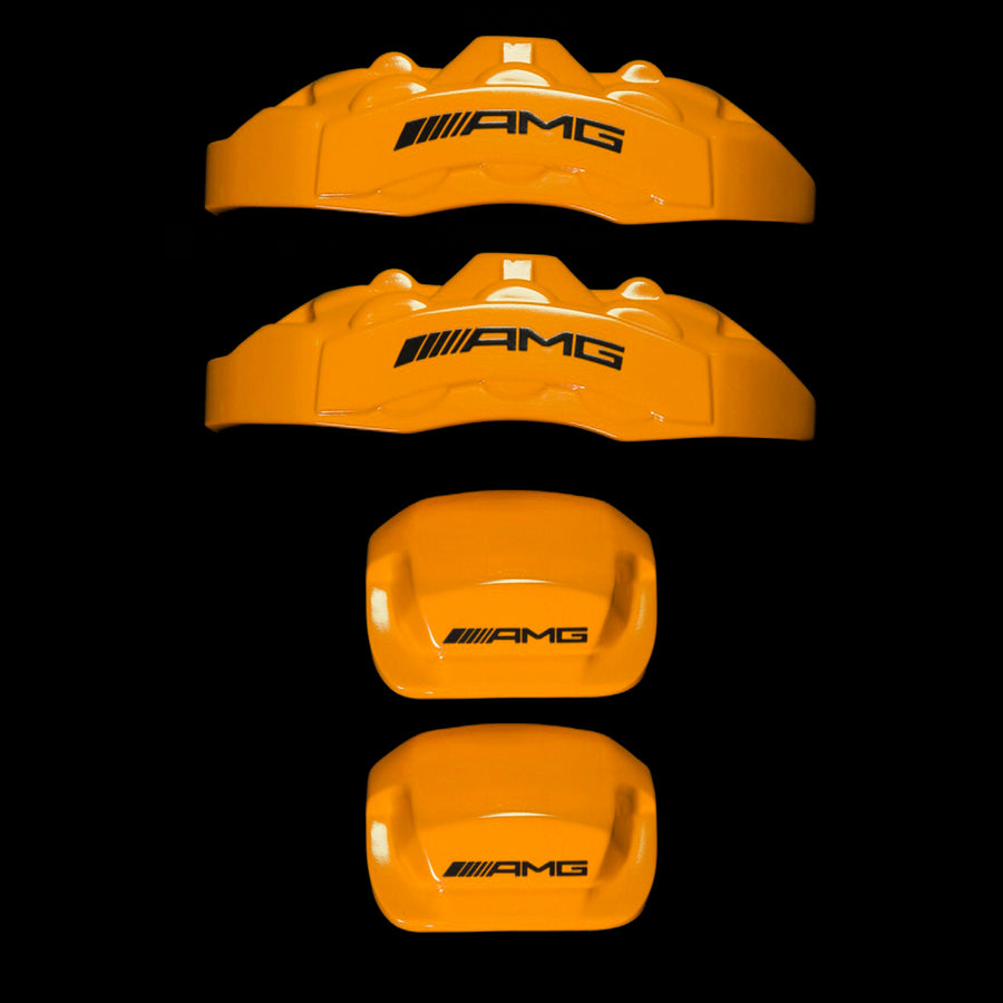 Brake Caliper Covers for Mercedes-Benz G63 2008-2018 – AMG Style in Orange Color – Set of 4 + Warranty