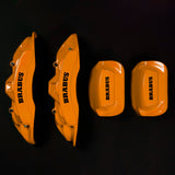 Brake Caliper Covers for Mercedes-Benz G55 1991-2018 – Brabus Style in Orange Color – Set of 4 + Warranty