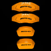 Brake Caliper Covers for Mercedes-Benz EQC400 2019-2023 – AMG Style in Orange Color – Set of 4 + Warranty