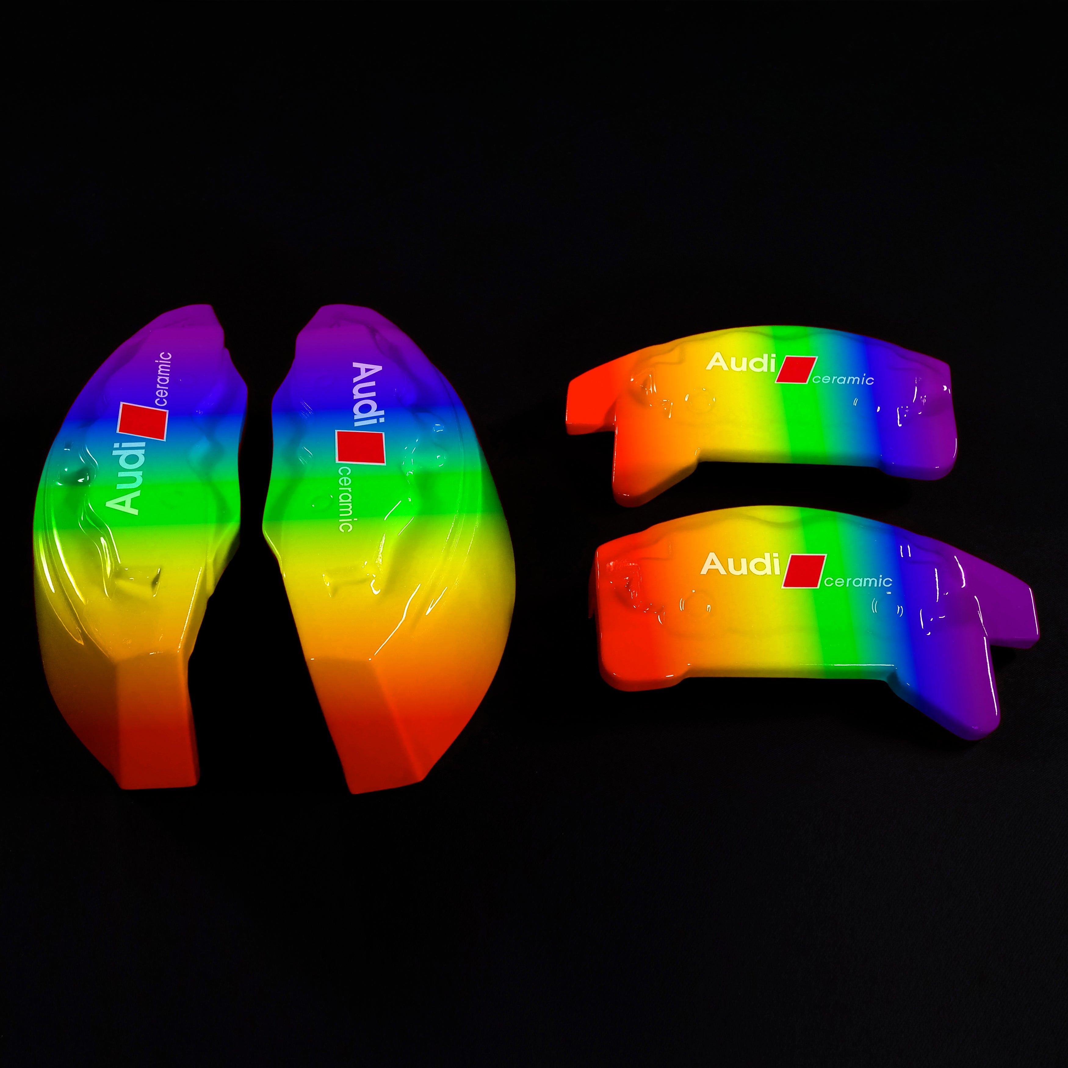 Brake Caliper Covers for Audi Q5 2009-2016 – Ceramic Style in Custom Color – Set of 4 + Warranty
