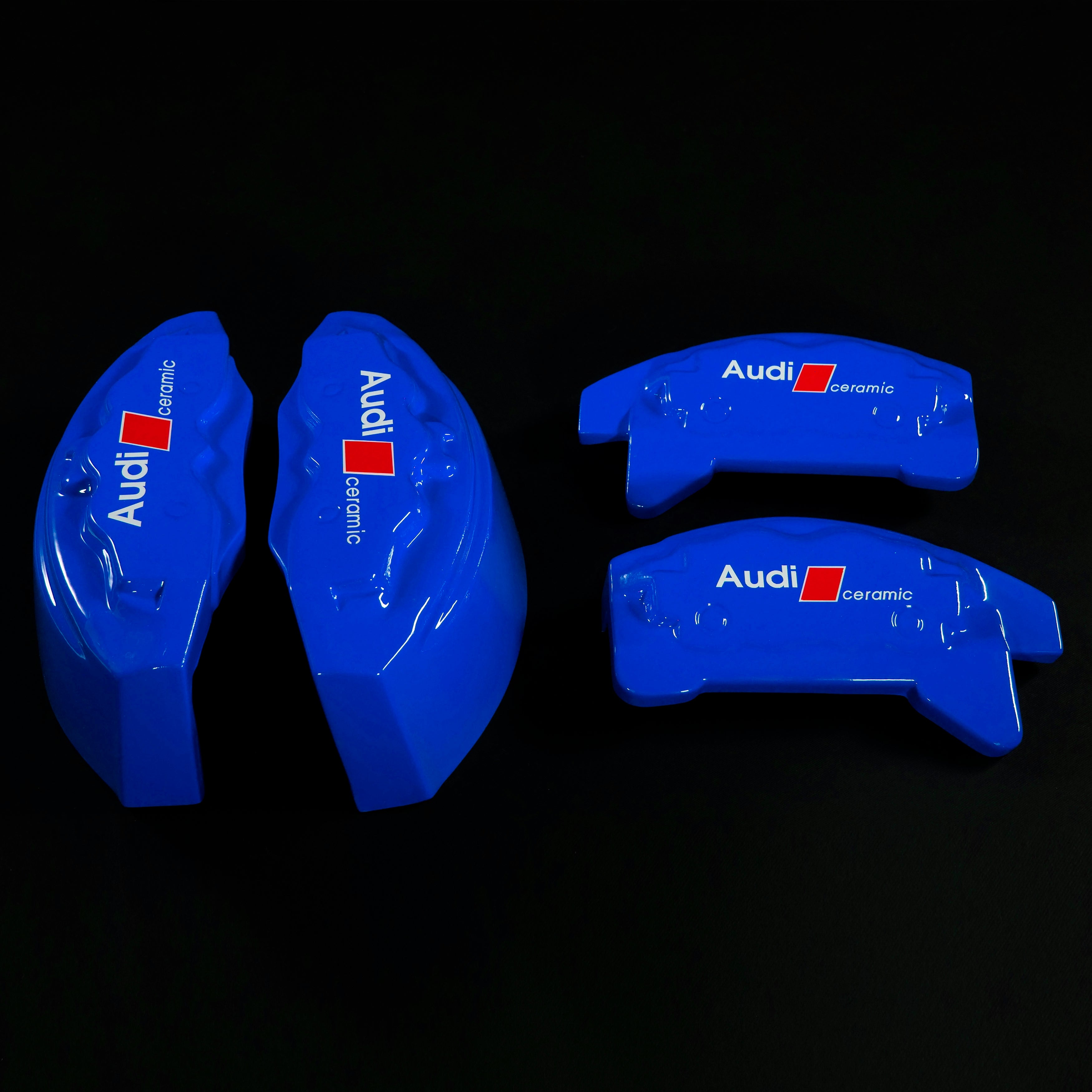 Brake Caliper Covers for Audi Q5 2009-2016 – Ceramic Style in Blue Color – Set of 4 + Warranty
