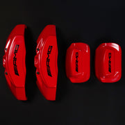 Brake Caliper Covers for Mercedes-Benz E400 2003-2016 – AMG Style in Red Color – Set of 4 + Warranty
