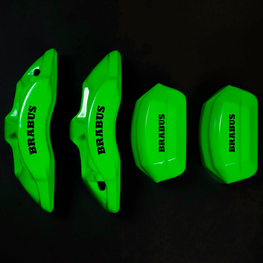 Brake Caliper Covers for Mercedes-Benz C63 2015-2018 – in Green Color – Set of 4 + Warranty