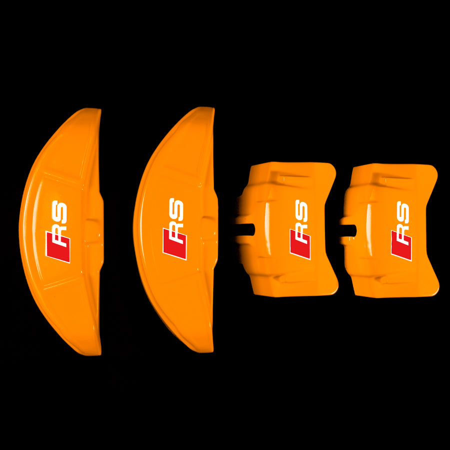 Brake Caliper Covers for Audi A7 2012-2015 – RS Style in Orange Color – Set of 4 + Warranty
