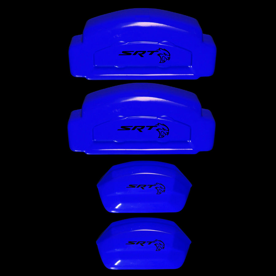 Brake Caliper Covers for Jeep Grand Cherokee 2014-2022 – SRT Style in Blue Color – Set of 4 + Warranty