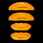 Brake Caliper Covers for Chevrolet Camaro SS 2016-2022 in Orange Color – Set of 4 + Warranty