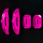 Brake Caliper Covers for Mercedes-Benz E400 2003-2016 – Brabus Style in Fuchsia Color – Set of 4 + Warranty