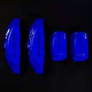 Custom Brake Caliper Covers for Mercedes-Benz in Blue Color – Set of 4 + Warranty