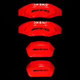 Brake Caliper Covers for Mercedes-Benz C63 2017-2019 – AMG Style in Red Color – Set of 4 + Warranty