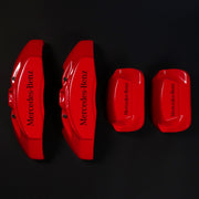 Brake Caliper Covers for Mercedes-Benz E550 2003-2016 in Red Color – Set of 4 + Warranty