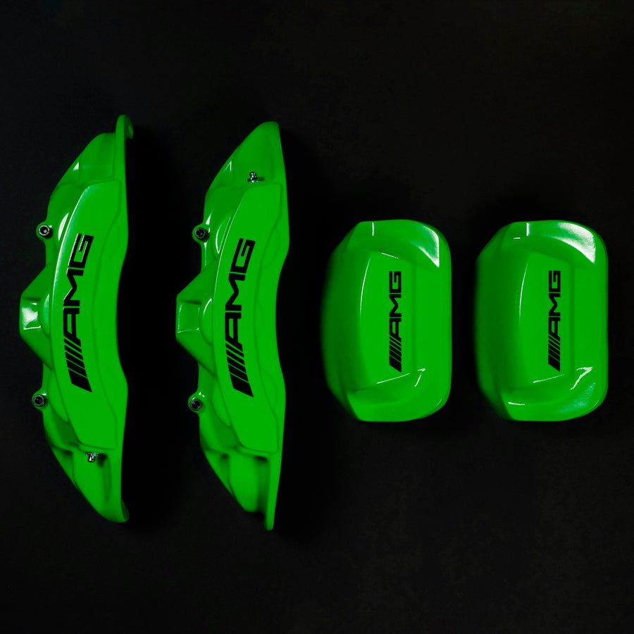 Brake Caliper Covers for Mercedes-Benz G550 1991-2018 – AMG Style in Green Color – Set of 4 + Warranty