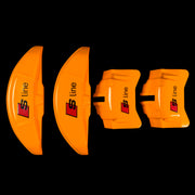 Brake Caliper Covers for Audi A6 2012-2015 – S line Style in Orange Color – Set of 4 + Warranty