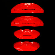 Brake Caliper Covers for Chevrolet Camaro SS 2016-2022 in Red Color – Set of 4 + Warranty