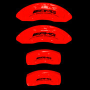 Brake Caliper Covers for Mercedes-Benz C300 2016-2019 Base Model in Red Color – Set of 4 + Warranty