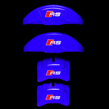 Brake Caliper Covers for Audi A6 2012-2015 – RS Style in Blue Color – Set of 4 + Warranty