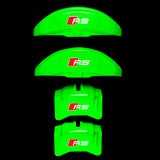 Brake Caliper Covers for Audi A6 2012-2015 – RS Style in Green Color – Set of 4 + Warranty