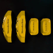 Brake Caliper Covers for Mercedes-Benz E350 2003-2016 in Yellow Color – Set of 4 + Warranty