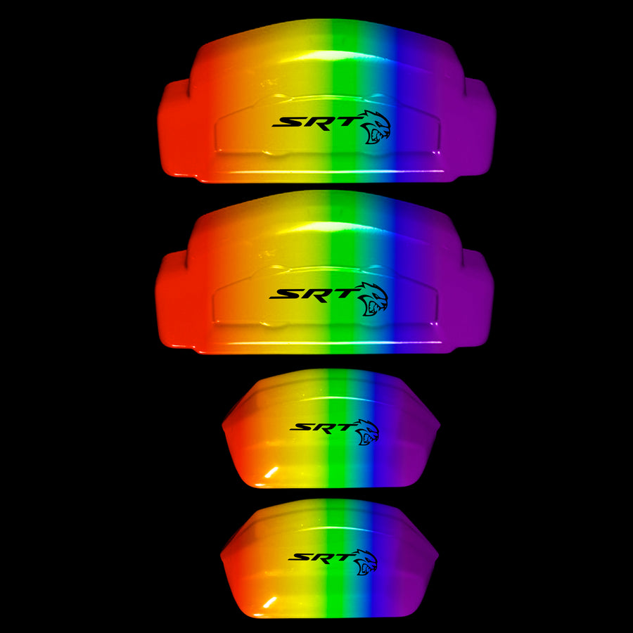 Brake Caliper Covers for Dodge Charger 2006-2020 – SRT Style in Custom Color – Set of 4 + Warranty