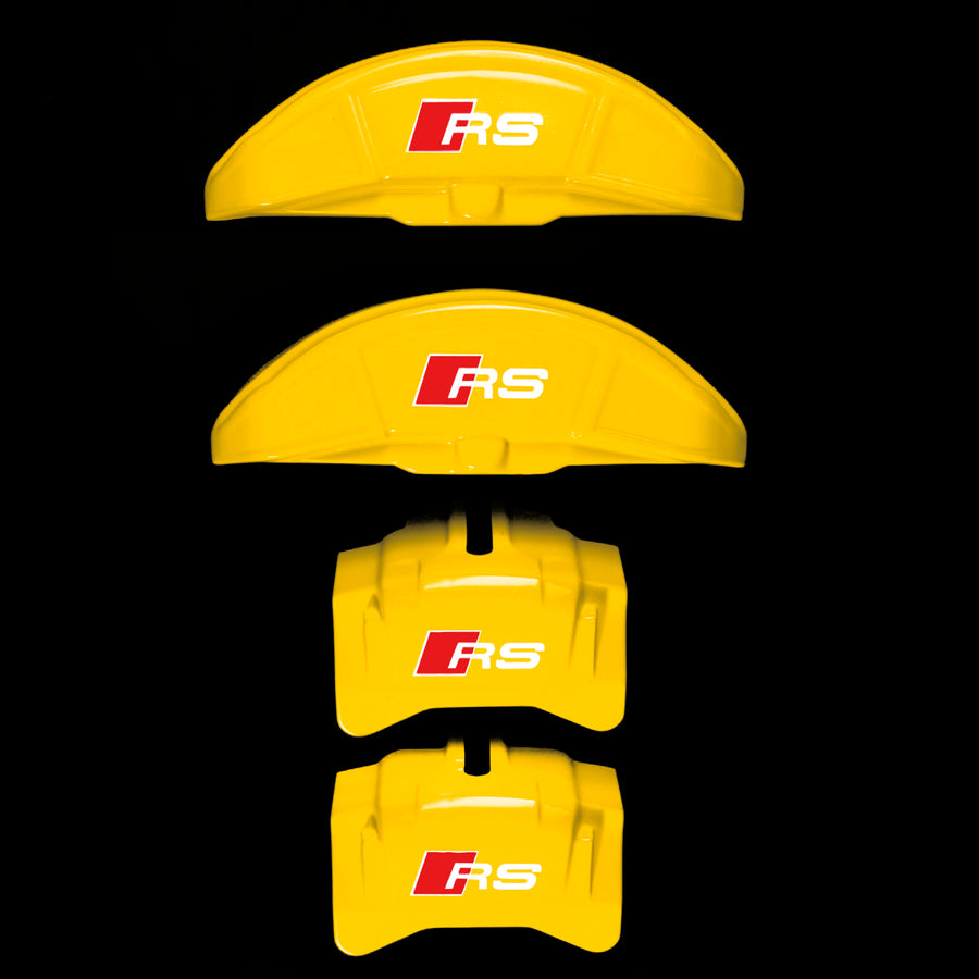 Brake Caliper Covers for Audi A7 2012-2015 – RS Style in Yellow Color – Set of 4 + Warranty