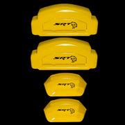 Brake Caliper Covers for Dodge Charger 2006-2020 – SRT Style in Yellow Color – Set of 4 + Warranty