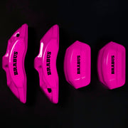 Brake Caliper Covers for Mercedes-Benz C63 2015-2018 – in Fuchsia Color – Set of 4 + Warranty