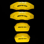 Brake Caliper Covers for Mercedes-Benz GLC43 AMG 2017-2023 – AMG Style in Yellow Color – Set of 4 + Warranty