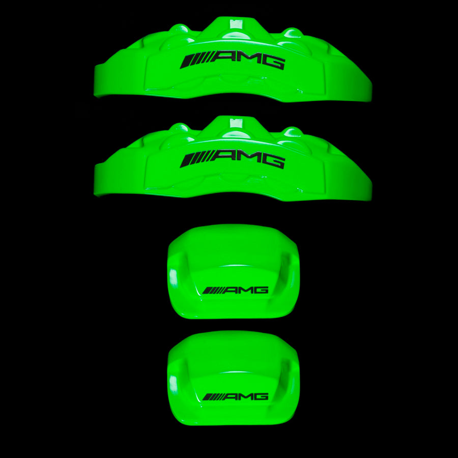 Brake Caliper Covers for Mercedes-Benz G63 2008-2018 – AMG Style in Green Color – Set of 4 + Warranty