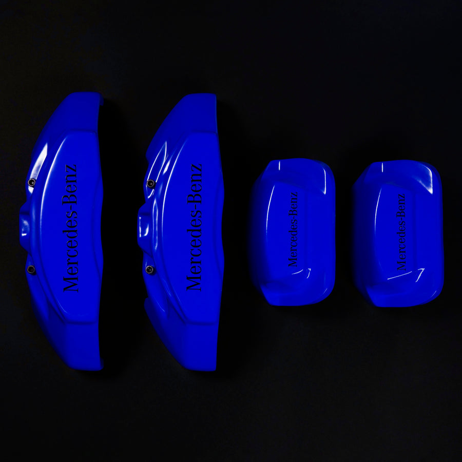 Brake Caliper Covers for Mercedes-Benz E400 2003-2016 in Blue Color Set of 4 + Warranty