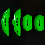 Brake Caliper Covers for Mercedes-Benz C43 2015-2018 – Brabus Style in Green Color – Set of 4 + Warranty