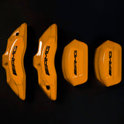 Brake Caliper Covers for Mercedes-Benz C63 2015-2018 – AMG Style in Orange Color – Set of 4 + Warranty