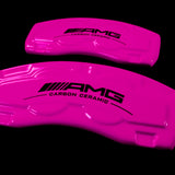 Brake Caliper Covers for Mercedes-Benz CLA250 2014-2016 – AMG Style in Fuchsia Color – Set of 4 + Warranty