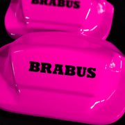 Brake Caliper Covers for Mercedes-Benz G550 1991-2018 – Brabus in Fuchsia Color – Set of 4 + Warranty
