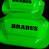 Brake Caliper Covers for Mercedes-Benz G55 1991-2018 – Brabus Style in Green Color – Set of 4 + Warranty