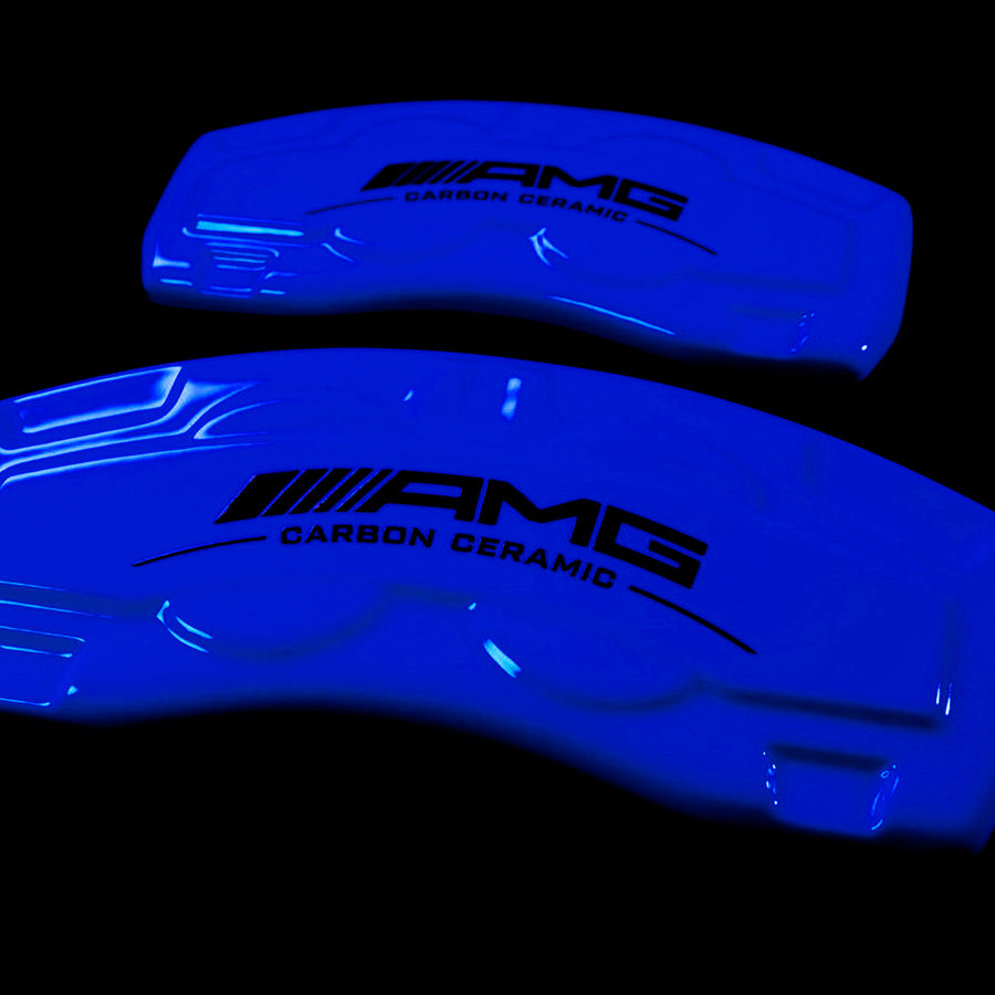 Brake Caliper Covers for Mercedes-Benz CLA250 2020-2023 – AMG Style in Blue Color – Set of 4 + Warranty
