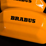 Brake Caliper Covers for Mercedes-Benz C43 2015-2018 – Brabus Style in Orange Color – Set of 4 + Warranty