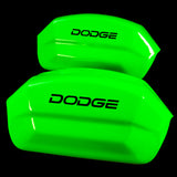 Brake Caliper Covers for Dodge Charger 2006-2020 in Green Color – Set of 4 + Warranty