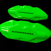 Brake Caliper Covers for Chevrolet Camaro SS 2016-2022 in Green Color – Set of 4 + Warranty