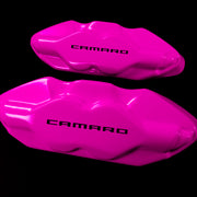 Brake Caliper Covers for Chevrolet Camaro SS 2016-2022 in Fuchsia Color – Set of 4 + Warranty