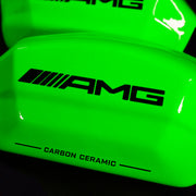 Brake Caliper Covers for Mercedes-Benz C63 2017-2018 – AMG Style in Green Color – Set of 4 + Warranty