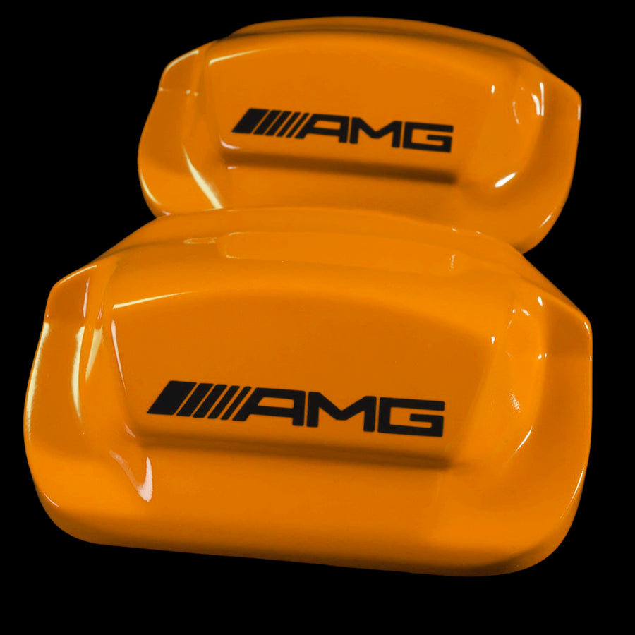 Brake Caliper Covers for Mercedes-Benz G63 2008-2018 – AMG Style in Orange Color – Set of 4 + Warranty