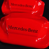 Brake Caliper Covers for Mercedes-Benz E550 2003-2016 in Red Color – Set of 4 + Warranty