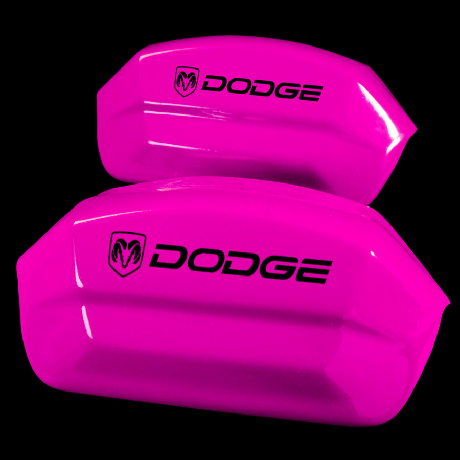 Brake Caliper Covers for Dodge RAM 1500 2019-2023 in Fuchsia Color – Set of 4 + Warranty