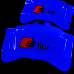 Brake Caliper Covers for Audi A7 2012-2015 – S line Style in Blue Color – Set of 4 + Warranty