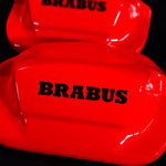 Brake Caliper Covers for Mercedes-Benz CLS500 2003-2011 – Brabus Style in Red Color – Set of 4 + Warranty