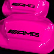 Brake Caliper Covers for Mercedes-Benz E400 2003-2016 – AMG Style in Fuchsia Color – Set of 4 + Warranty