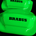 Brake Caliper Covers for Mercedes-Benz E400 2003-2016 – Brabus Style in Green Color – Set of 4 + Warranty